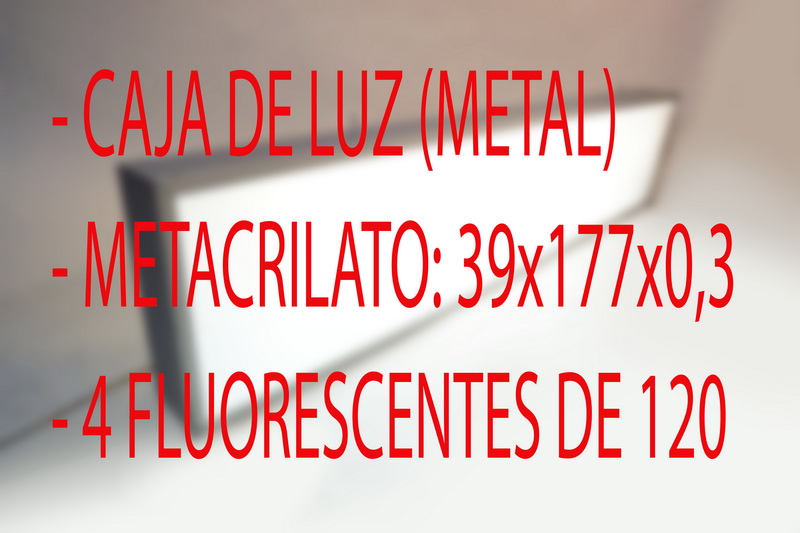 caja luz 40x177.5x13 (65eu.) 1u